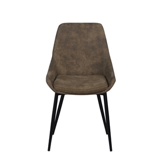 Velour Spisebordsstol